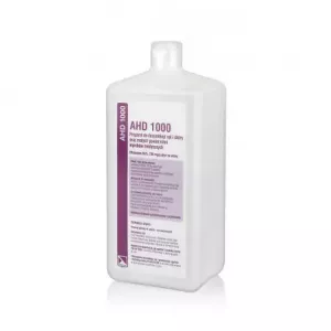 AHD 1000 - Alkoholowy płyn do dezynfekcji rąk i skóry oraz małych powierzchni wyrobów medycznych – 1000 ml