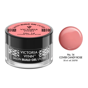 Żel budujący Victoria Vynn Cover Candy Rose No.14 SALON BUILD GEL - 50 ml (termin 05.2024)