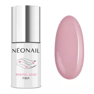 Lakier hybrydowy Revital Base Fiber Blinking Cover Pink NeoNail - 7,2 ml