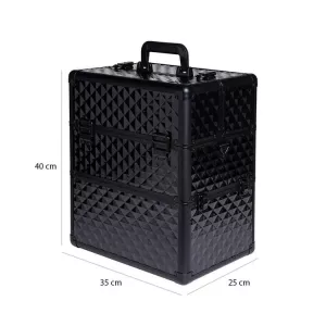 Kufer kosmetyczny Neonail L czarny (kuferek)