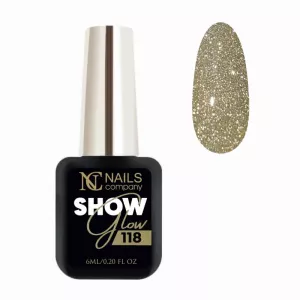 Lakier hybrydowy Show Glow 118 Nails Company - 6 ml