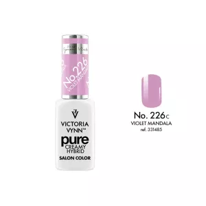 Pure Creamy Hybrid Victoria Vynn 226 Violet Mandala 8 ml Pattern