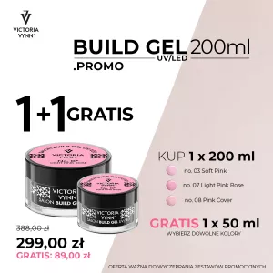 Victoria Vynn BUILD GEL 200 ml PROMO 1+1 Gratis!