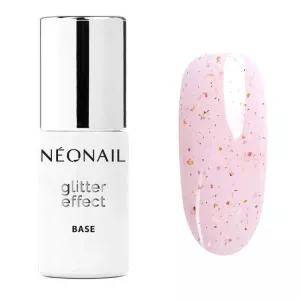 Baza hybrydowa Glitter Effect Base Pink Sparkle NeoNail – 7,2 ml
