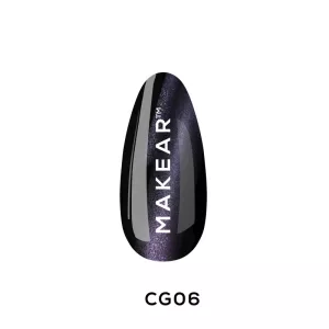 CG06 Lakier hybrydowy Galaxy Cat Eye Makear - 8 ml