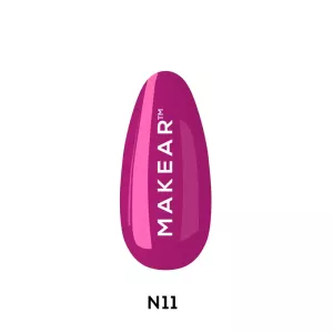N11 Neonowy lakier hybrydowy Makear - 8 ml