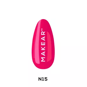 N15 Neonowy lakier hybrydowy Makear - 8 ml